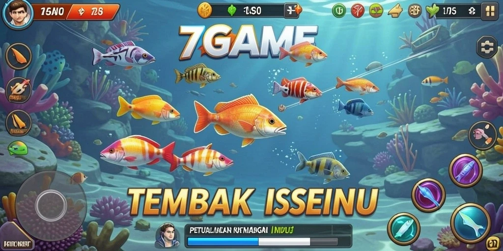 Tampilan menarik dari gameplay Tembak Ikan yang menegangkan.