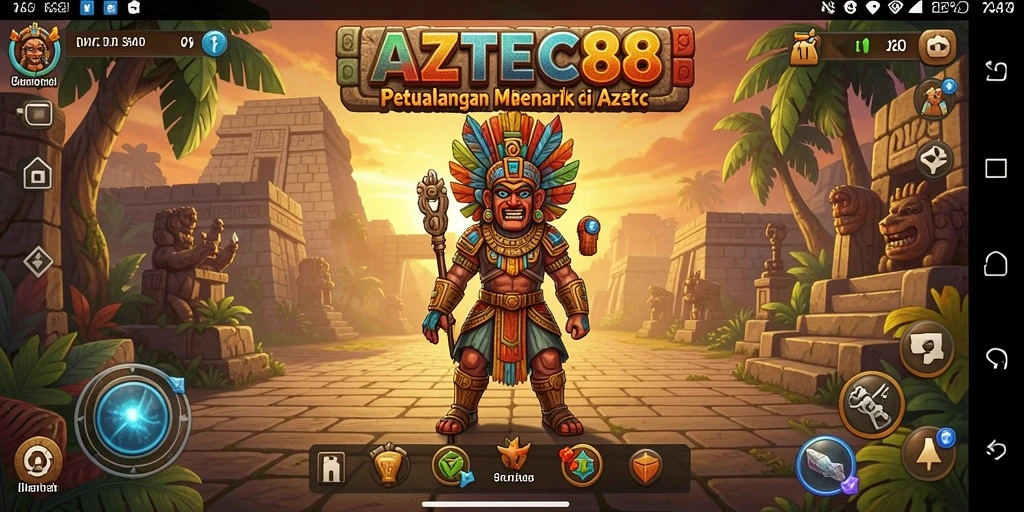 Menampilkan gameplay seru dan grafik menawan dari AZTEC88.