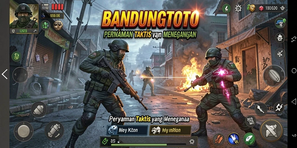 Tampilan gameplay seru dan menegangkan dari BANDUNGTOTO.