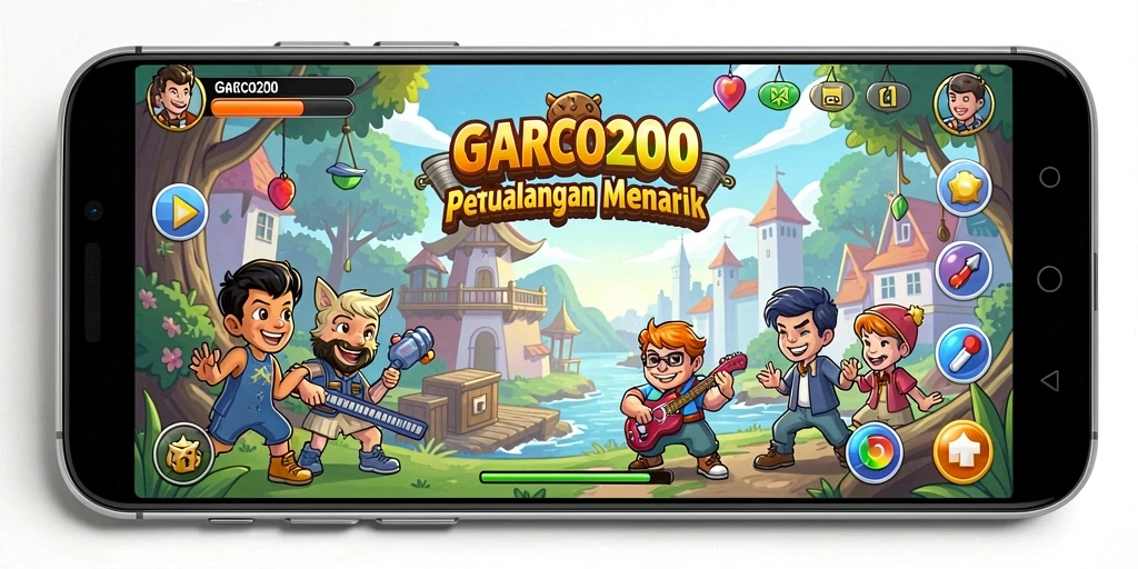 Tangkapan layar <strong>GARCO200</strong> menampilkan gameplay seru dan menantang yang memikat pemain.