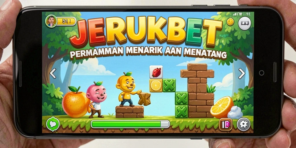 Tampilan gameplay JERUKBET yang seru dan menantang.
