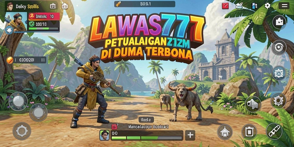 Tampilan gameplay LAWAS777 yang menakjubkan di dunia terbuka.