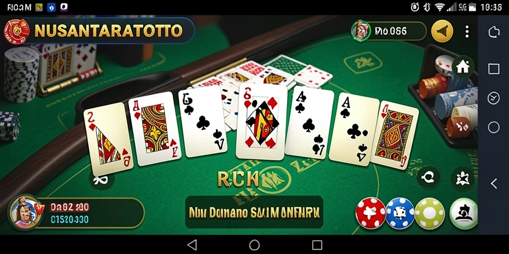 Tampilan gameplay NUSANTARATOTO yang seru dan menantang.