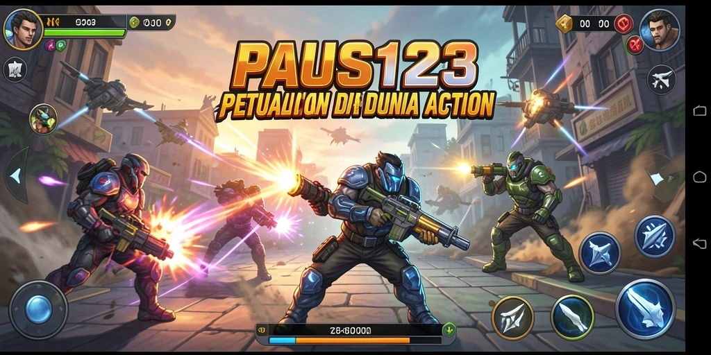 Tampilan gameplay PAUS123 yang menegangkan dan mendebarkan.
