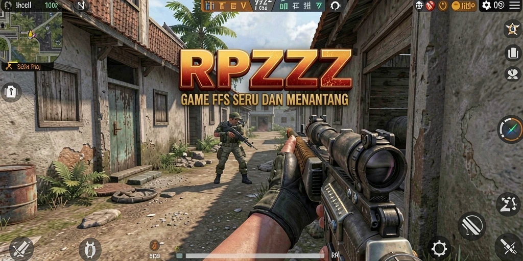Gameplay seru dengan pertempuran intens di RPZZZ.