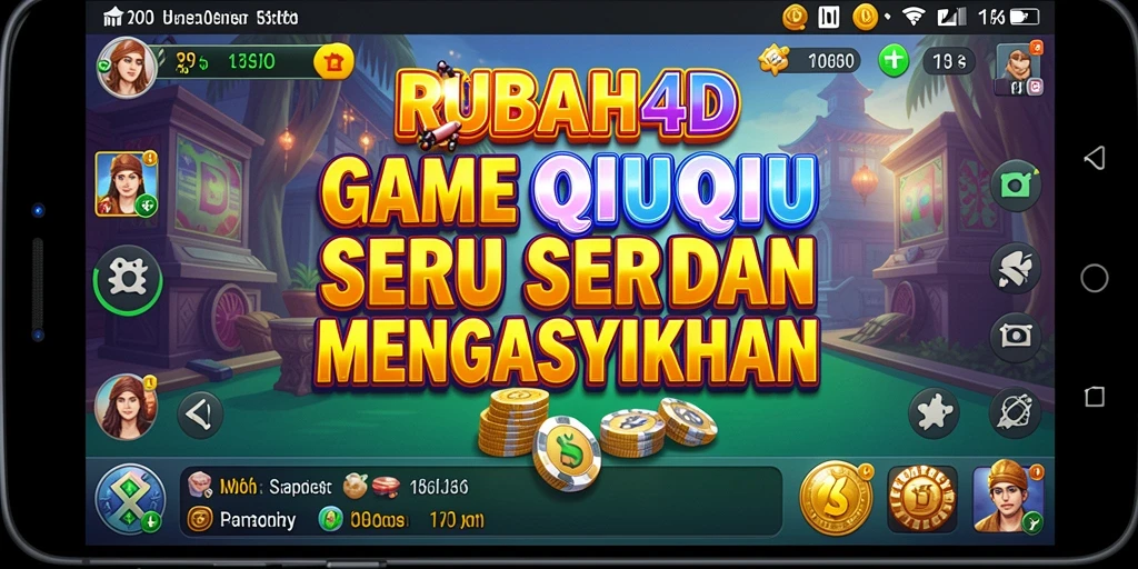 Tampilan gameplay menarik di RUBAH4D yang penuh strategi QiuQiu.