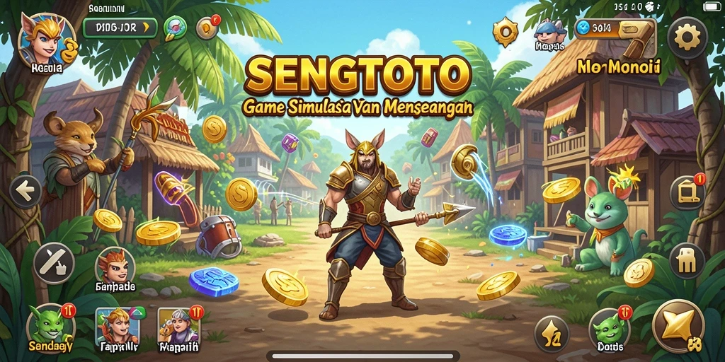 Tampilan gameplay SENGTOTO yang menarik dan mengasyikkan.